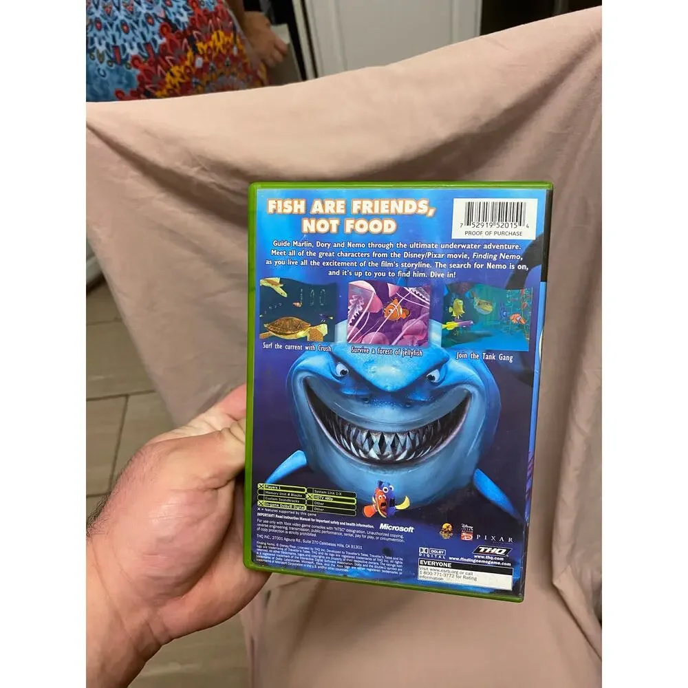 Finding Nemo (Microsoft Xbox, 2003) Complete